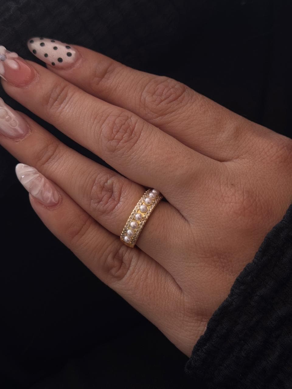 ANILLO PERLA