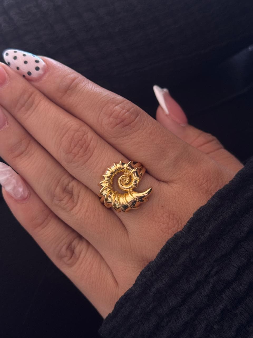 ANILLO CARACOL