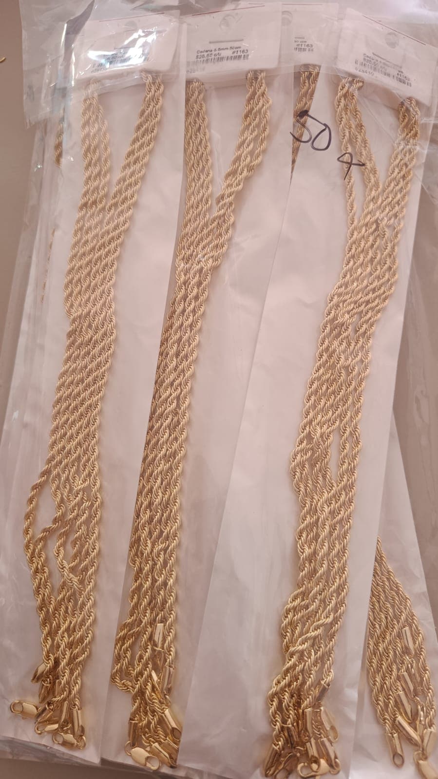 CADENA TORSAL 3.5 MM 50 CM