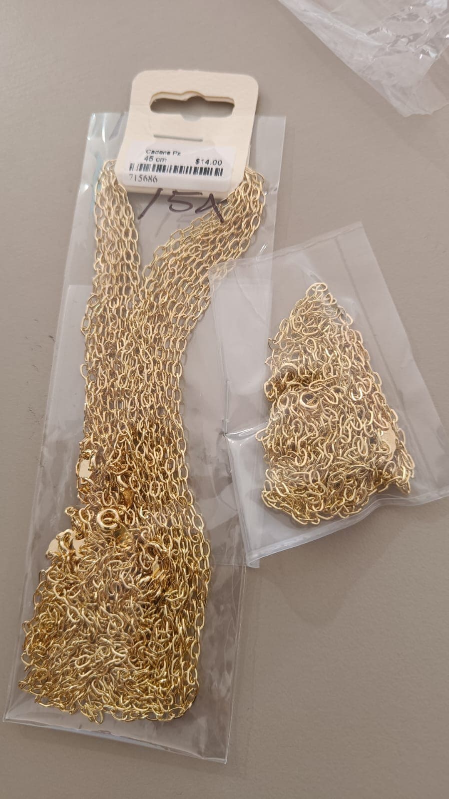 CADENA DELGADA OVALO MIN