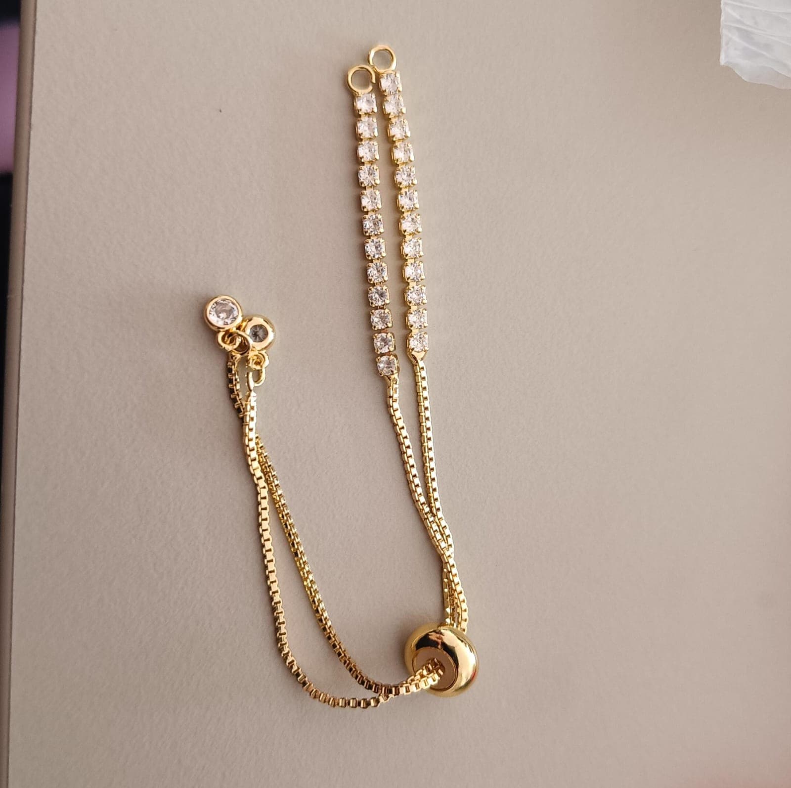PORTA PULSERA CUADRO ZIR. AJUSTADOR 3 PZ LAM.