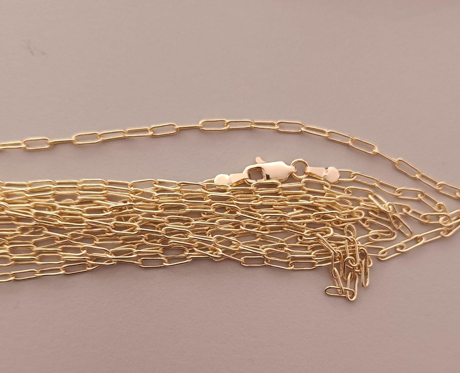 CADENA CLIP 245 60 CM CH 18K