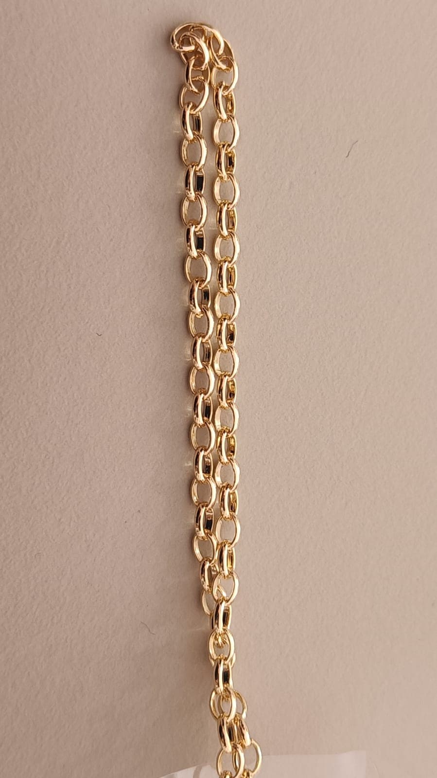 CADENA 45+5 CM DORADA CH 18K
