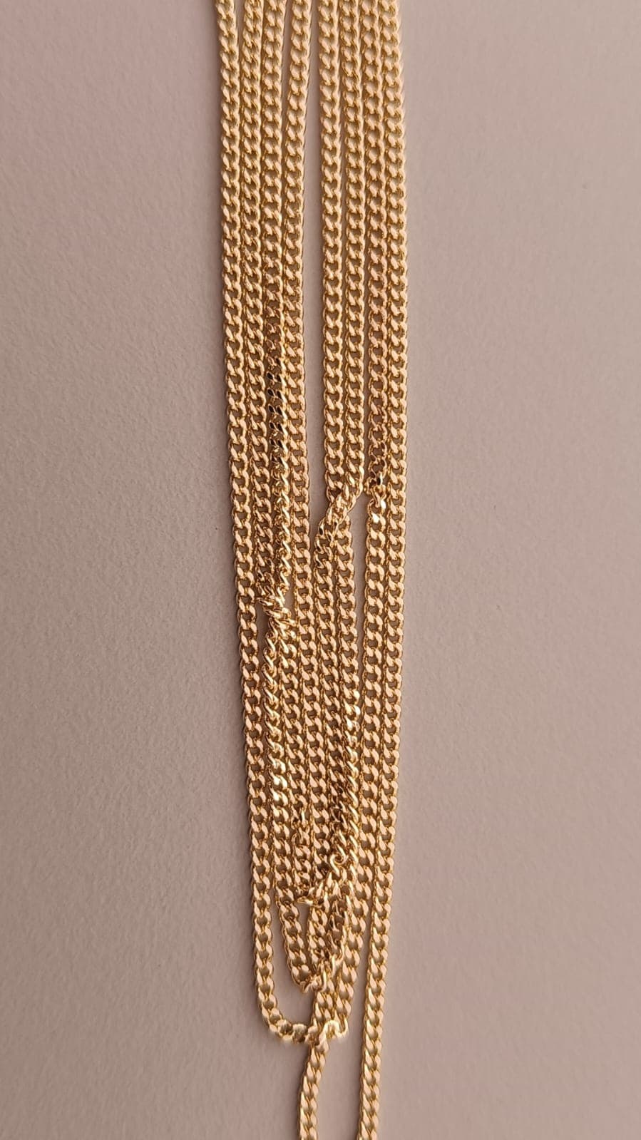 CADENA BARBADA 145 50 CM CH 18K
